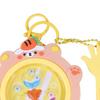 Kids Magnetic Bead Keychain Toy Fine Motor Skills Portable Toddlers Boys Girls Educational Mini Cartoon Animal Moving Bead Game Machine