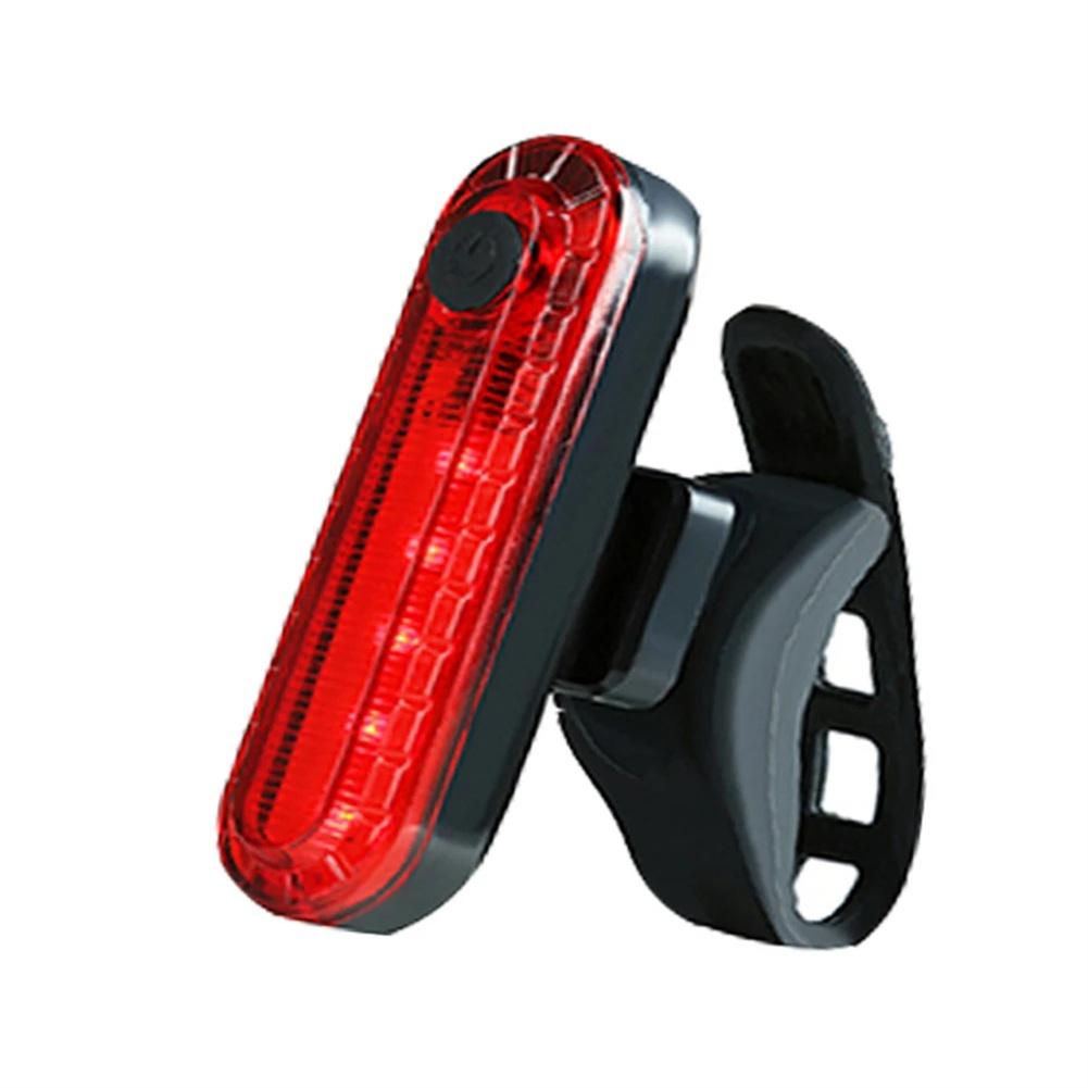 Bike Tail Light Rechargeable Rear Bike Light Night Riding Back Bicycle Taillights