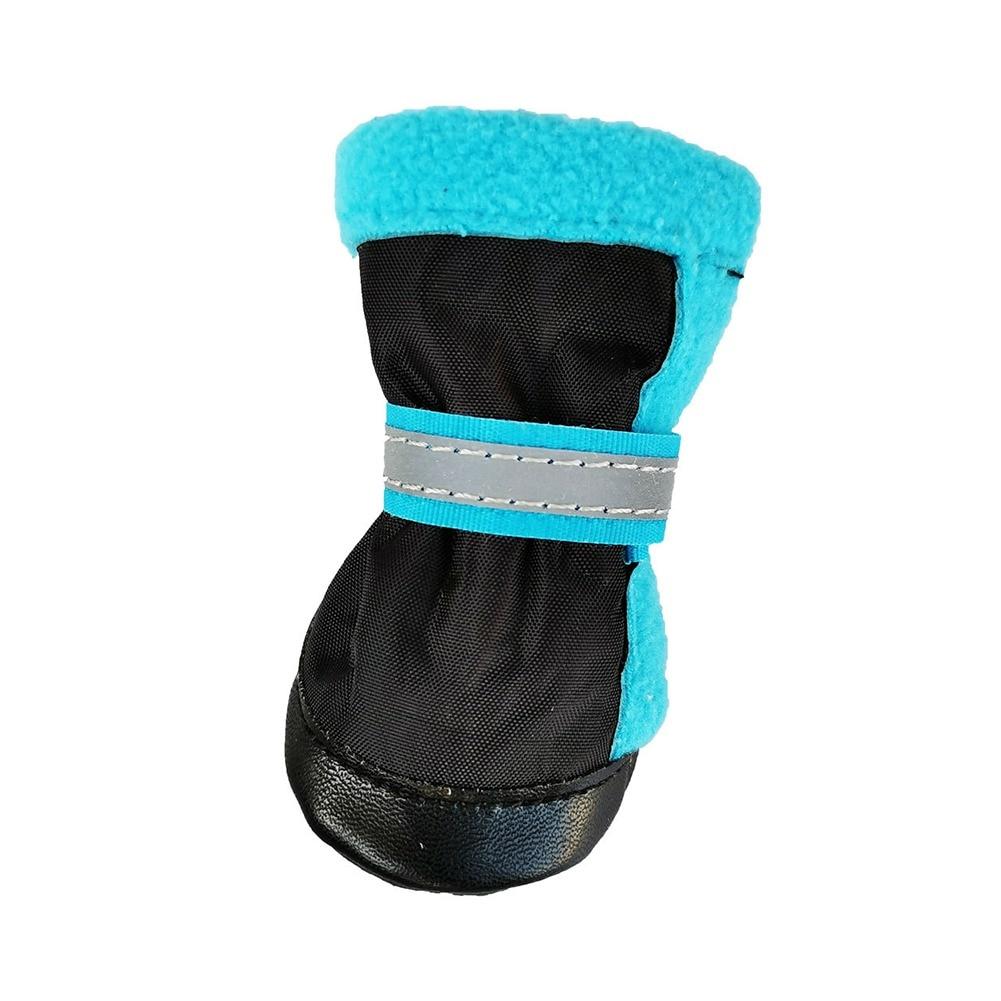 Breathable Dog Shoes Anti-Slip Pet Boots Paw Protector Reflective Straps Puppy Comfortable Net Shoes