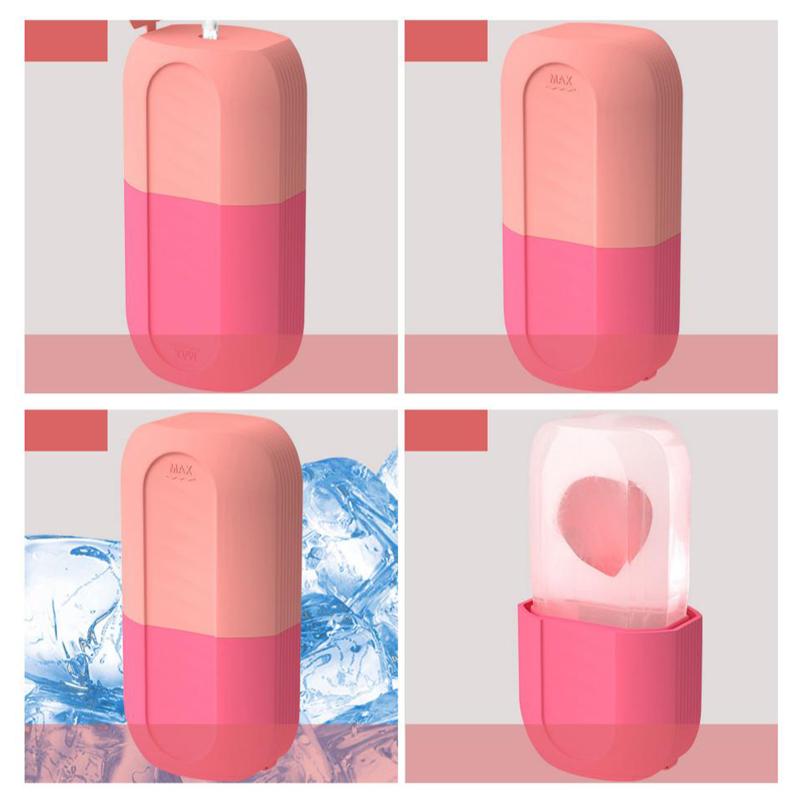 Silicone Face Ice Roller Mold 1PCS Beauty Massager for Anti Puffiness and Skin Tightening at Home