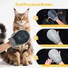 Soft Pet Hair Removal Glove Double-sided Cat Cleaning Brush Pet Detangling Mittens  Massage