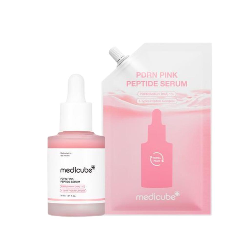 Medicube Ampoule Rose PDRN 30ml + Recharge 50ml
