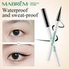 MABREM Black Long Lasting Eye Liner Pencil Waterproof Eyeliner Smudge-Proof Cosmetic Beauty Makeup