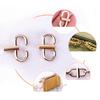 Adjustable Metal Buckle for Bag Chain Shortening Buckles Clip Long and Short Regulator Shoulder Crossbody Bag Accessory