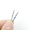 10 Stück/Box Dental Diamant FG Hochgeschwindigkeitsbohrer Konisch Flache Endtyp Dia-Bohrer zum Zähne Polieren 1,6 mm TF-21