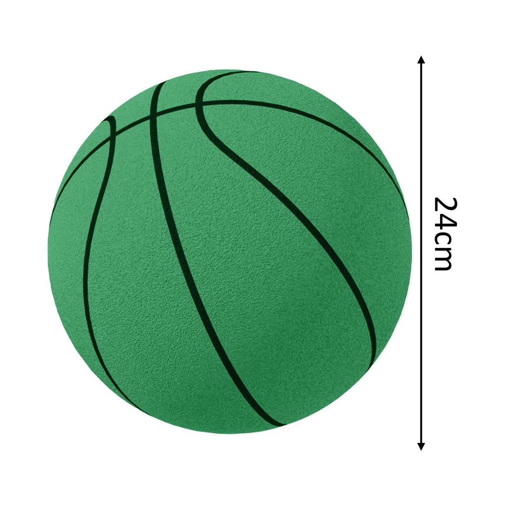 Tichý basketbalový míč s obručí Odskakující míč Nízkohlučný míč pro vnitřní trénink Přenosný tréninkový míč Dětské hračky Míč jako dárek Párty