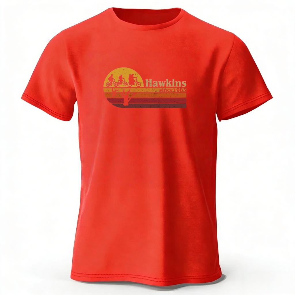 Trendy New TV Drama Themed Pure Cotton Tshirt Summer Mens Daily Leisure Soft and Highquality Plus Size Short Sleeved Shirt