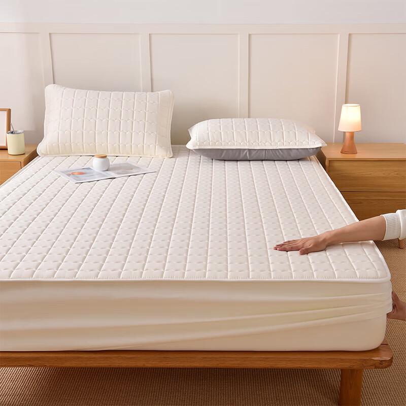 Heilan Home Washed Cotton Fitted Sheet