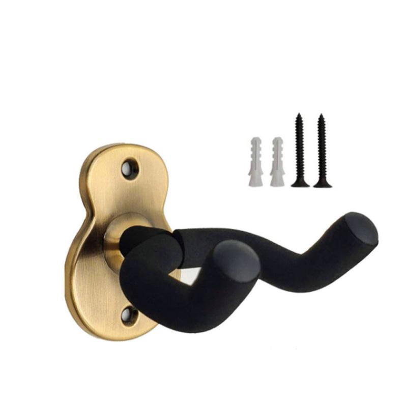 Metal Acoustic Guitar Hanger Hook Wall Mount Non-slip Holder Stand For Electric Guitar Ukulele