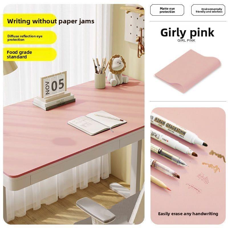 Kids Study Desk Mat With Polyester Material And Antislip Surface For Children And Students