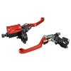 NICECNC For Kawasaki KX 85 125 250 KXF 250 450 KLX Motorcycle Hydraulic Brake Clutch Lever Brake Master Fluid Reservoir Cap Kit