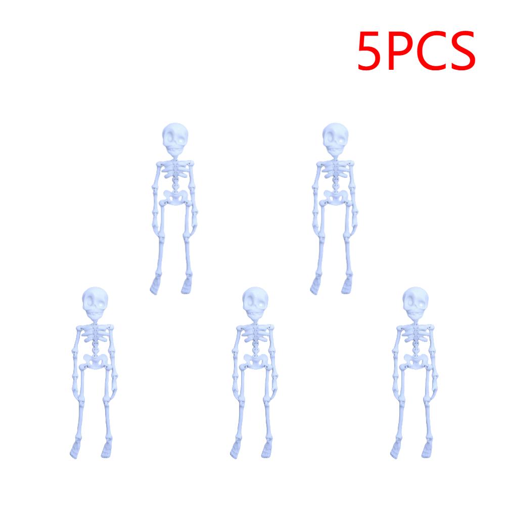 2/5PCS Skeleton Fridge Magnets 3D Printed Magnetic Skull Fridge Magnets Skull Fridge Kitchen OfficeHalloween Funny Decoration