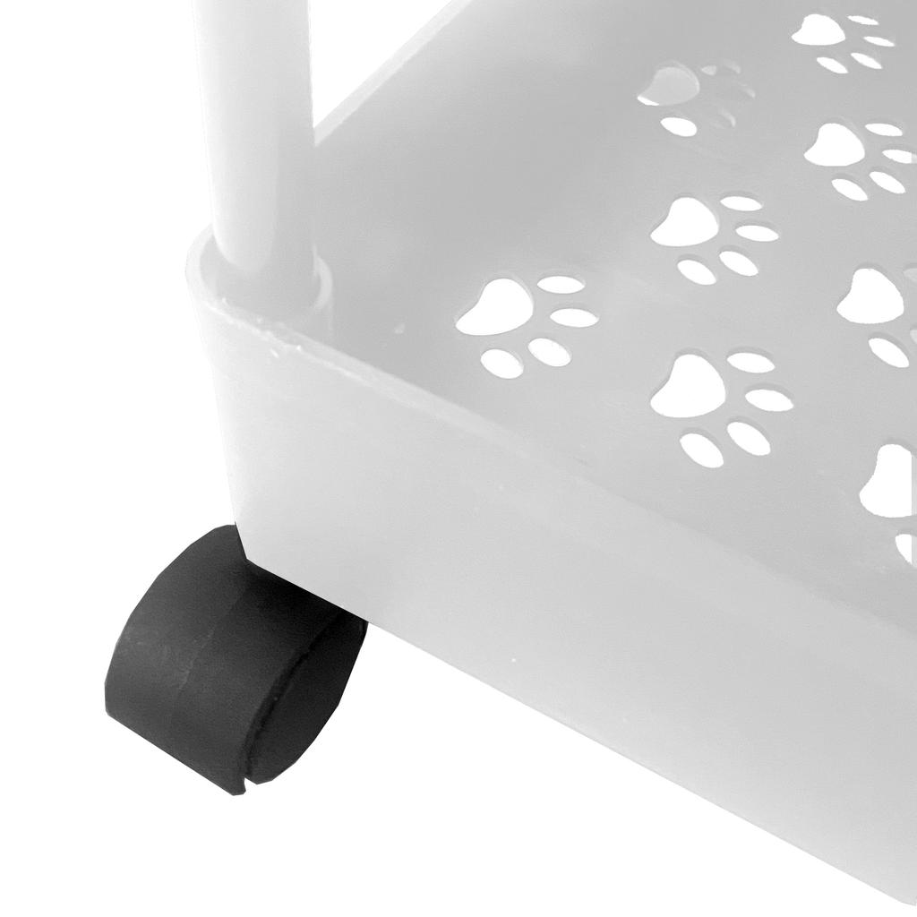 Carrito de Almacenamiento Slim 3 Alturas 62x40.5x22.5cm