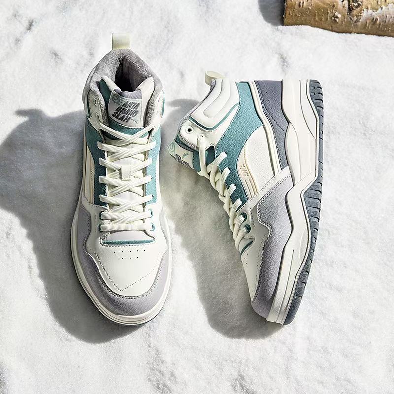 Anta Score complet Navettage Confortable Simple Tendance Enveloppant Durable Chaussures de skate montantes pour hommes Chaussures de skate 112548973-1