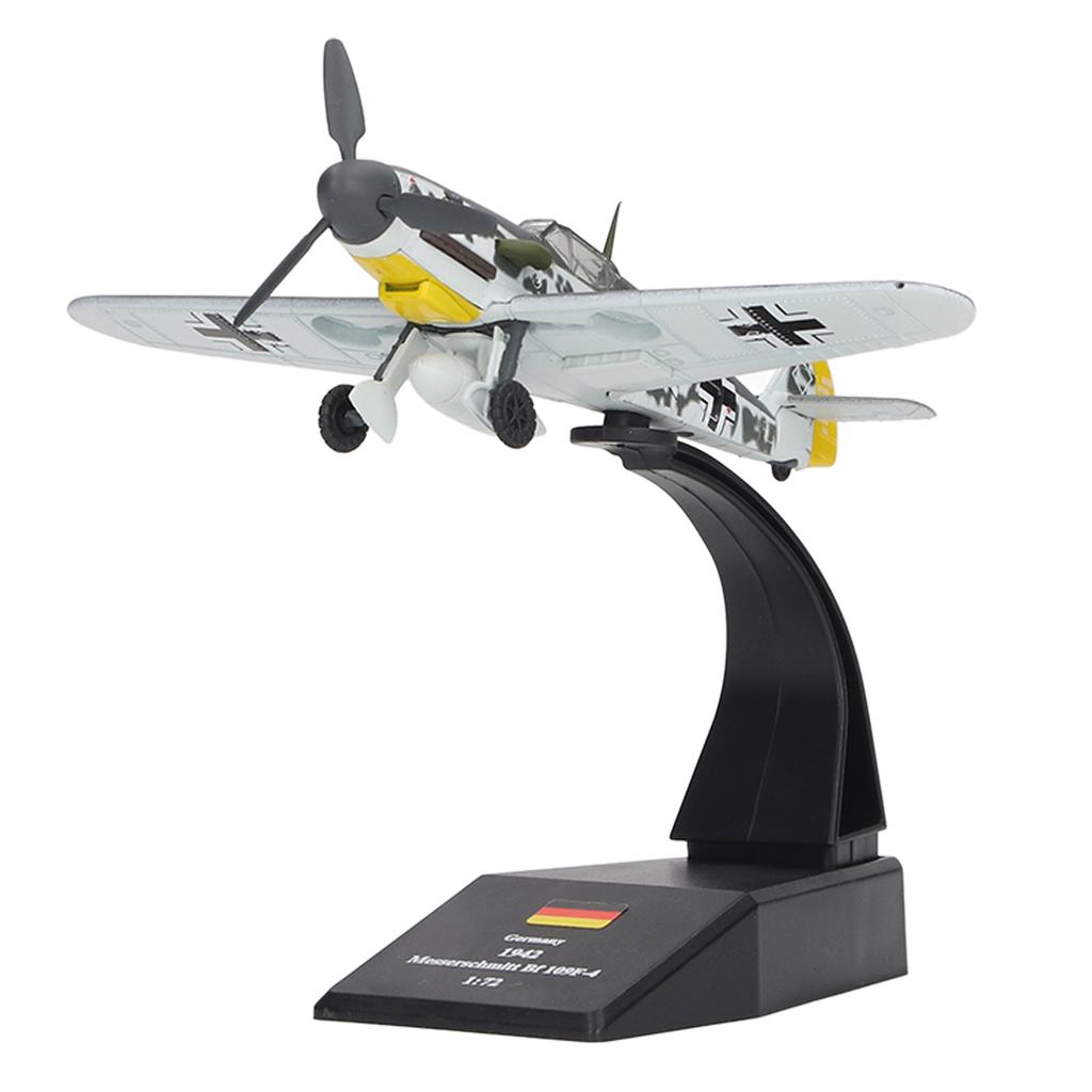 1:72 Scale BF109 Fighter Planes Model High Stimulation Alloy Airplane Collection Model