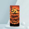 Transparent Phone Case for Samsung Galaxy A16 A14 A12 A22 A24 A42 A03S A06 A20 A30 A40 Soft TPU Cover Halloween Pumpkin Pattern