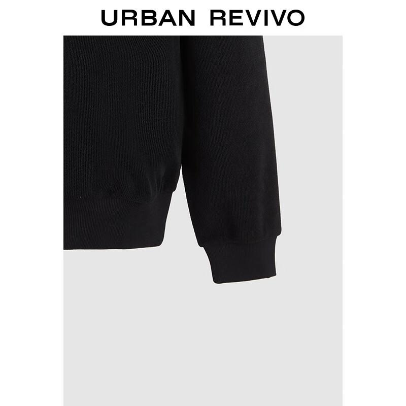 UR Men's 2024 Autumn Solid Pullover Sweatshirt