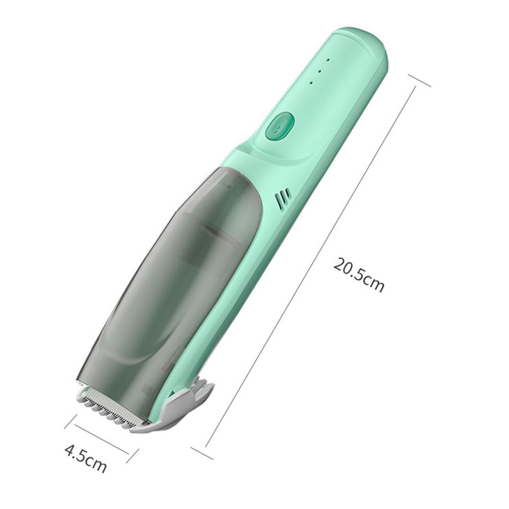 Children's Hair Clipper, Baby Electric Hair Clipper, Light Sound, Baby Hair Shaving, Rechargeable, Home Use, with Apron