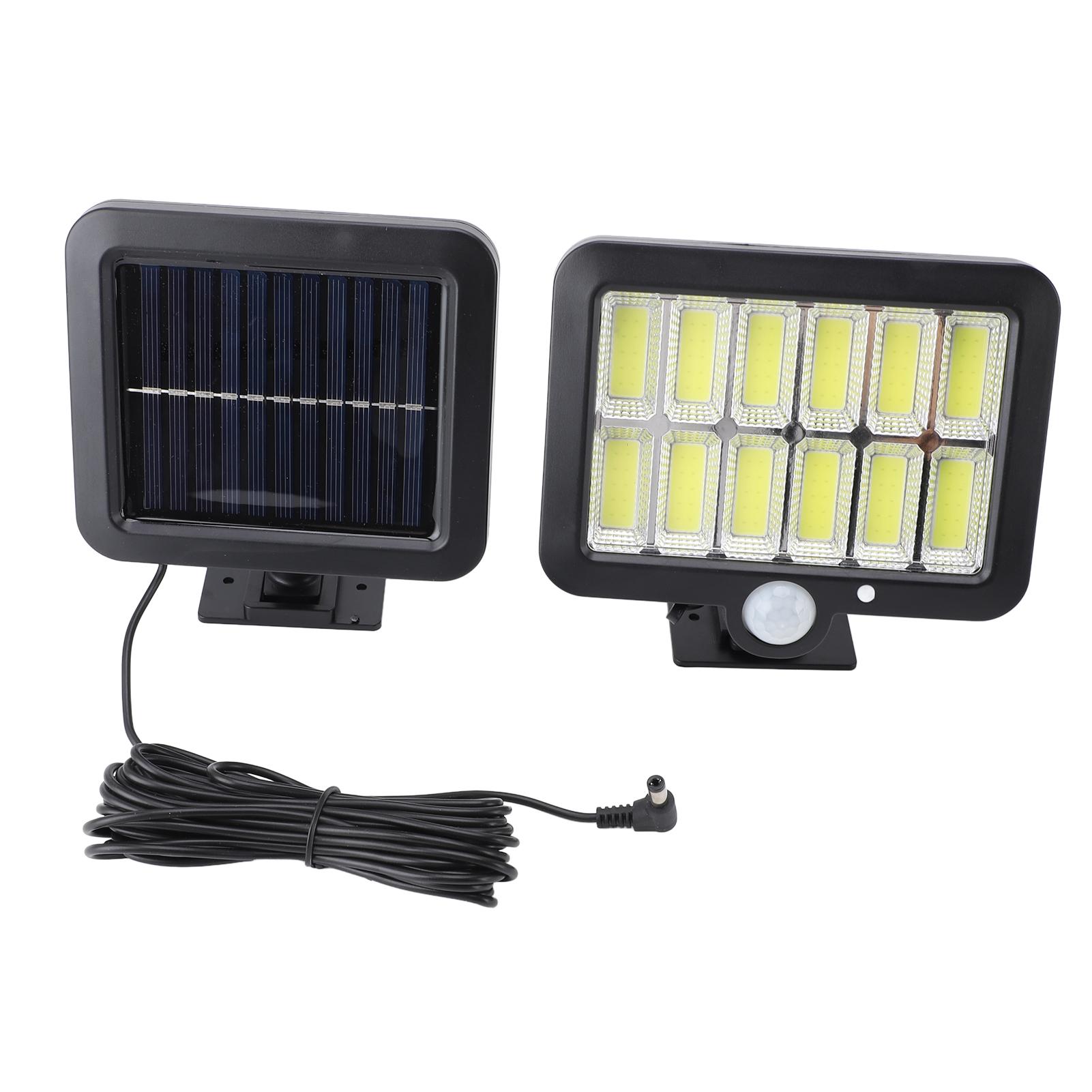 

Солнечные фонари для улицы водонепроницаемые 1200 мАч раздельные на солнечной батарее охранные фонари для двора сада