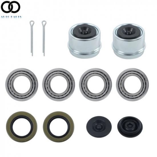 2 Sets Boat Trailer Hub Wheel Bearing Kit L44649 L44610 For 2000-2200lbs Axles