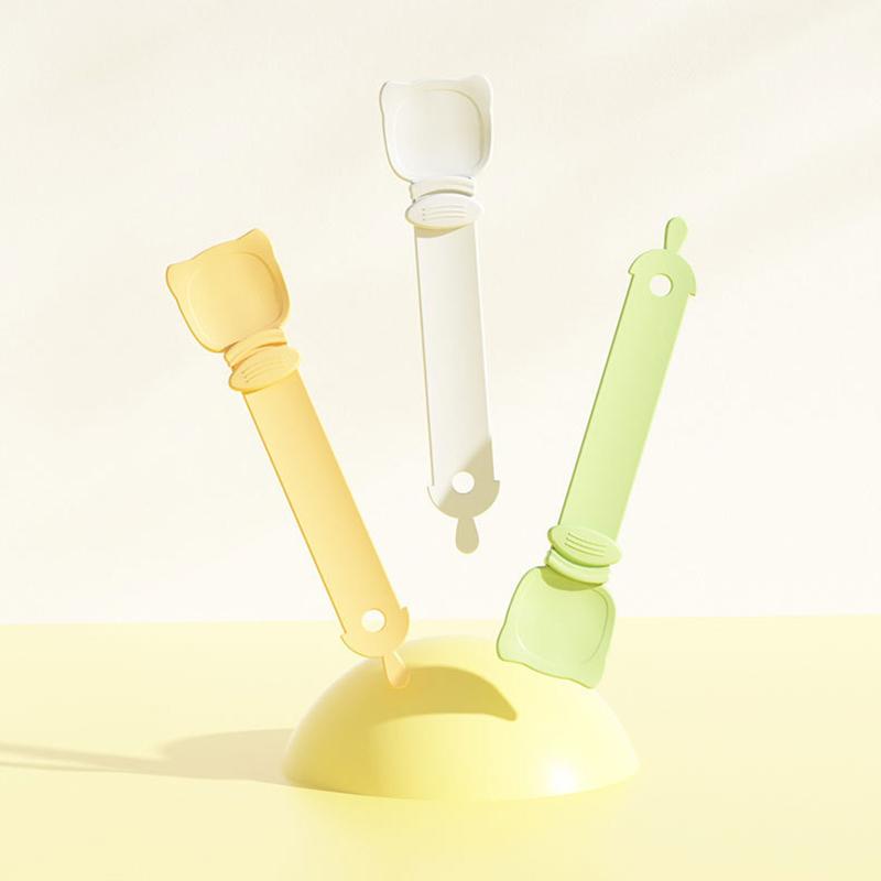 Für Katzenfutterstreifen-Quetscher, einfach zu verwenden, praktischer Dosenlöffel für Katzen im Innenbereich, Haustierprodukte, Zubehör für Katzen, Leckerli-Löffel