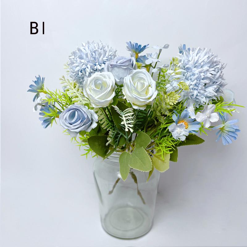 Искусственные цветы, розы, одуванчики, ромашки, букеты, украшения для дома, искусственные цветы