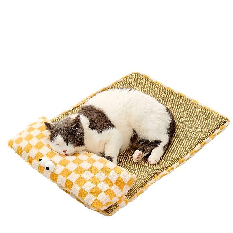Cat's Nest, Suitable for All Seasons, Dog's Nest, Summer Coolpad, Cat's Sleeper Nest, Cat Bed, Dog Bed, Pet's Nest, Sleeper Nest, Dog Mat Sleeper