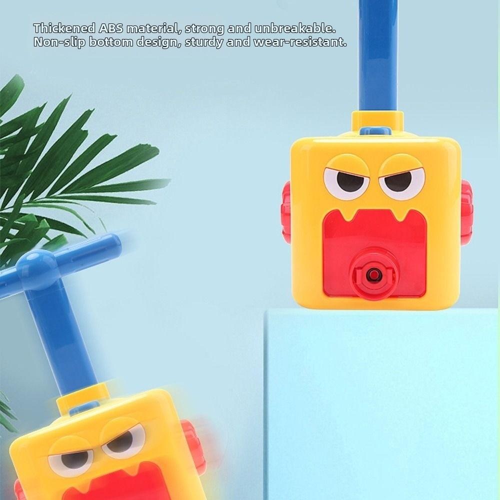 Duck Style Balloon Powered Car Inertial Pressure Inertia Air Power Balloon Car  Kids Party