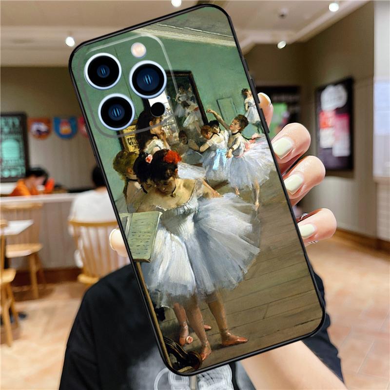 Ballet Ballerina Dancer Case For iPhone 17 16 15 13 12 11 14 Pro Max Mini Plus 16e 17 Air Bumper Cover Accessories