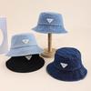 Women Bucket Hat Spring Summer Hats For Men Washed Denim Cloth Vintage Fashion Sunshade Sun Hat Bob Cap Man New Korean Style
