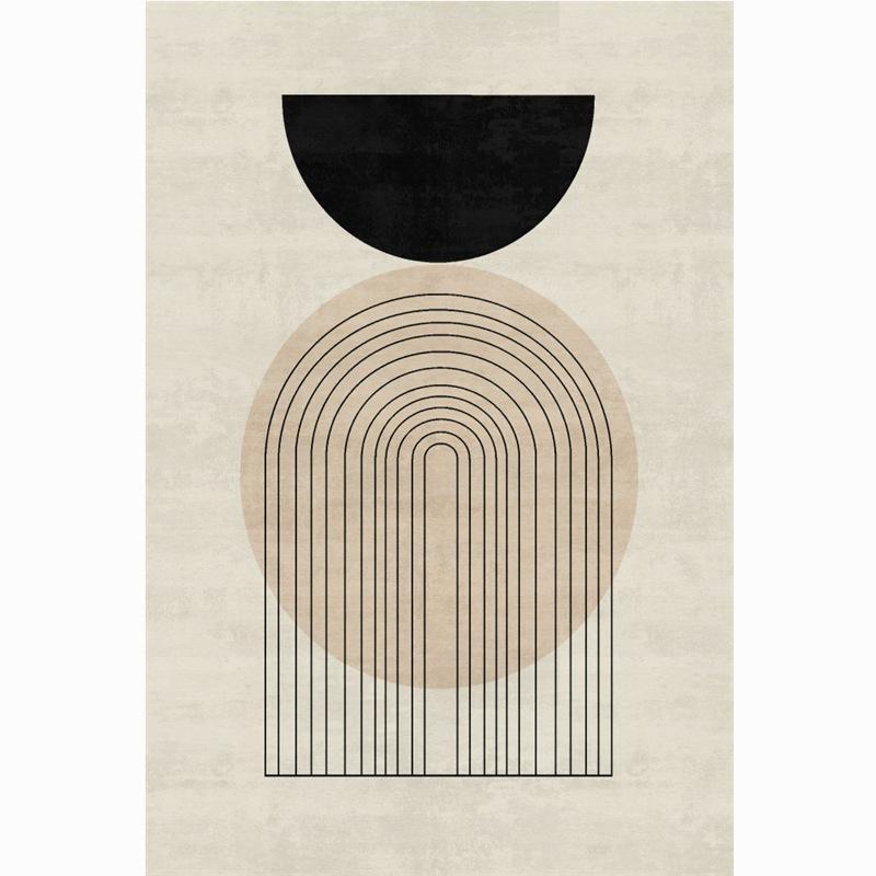 

1pc 100*200 Simple Geometric Luxury Style Crystal Velvet Living Room Cloakroom Waterproof Large Carpet Home Decor 100X200CM(3.3X6.6FT