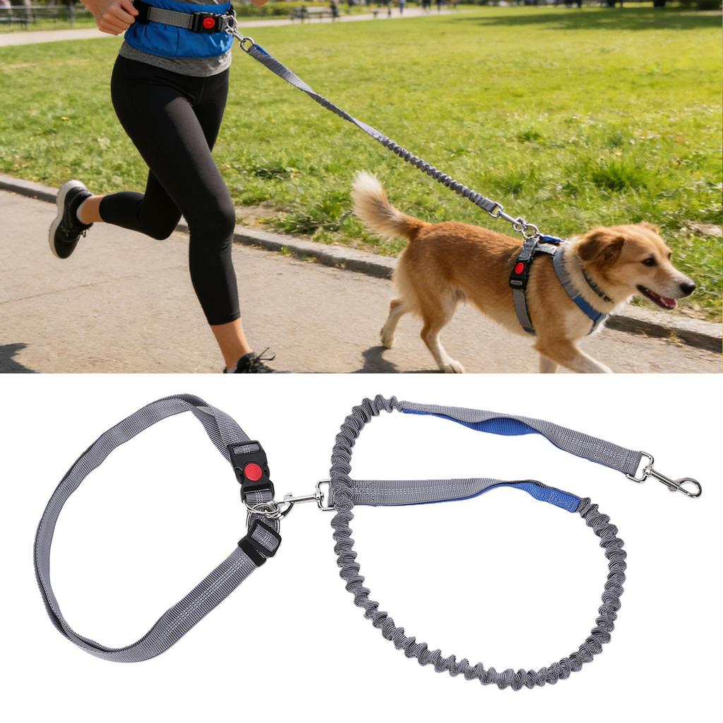 Dog Leash Multifunctional D   Reflective Strip Anti Pull Lock Buckle Nylon Dog Rope Leash for Walking