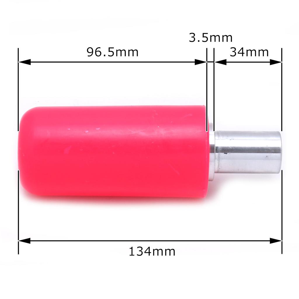 Nakira Engine Guard Frame Slider Universal Protector Left and Right Set Bike Engine Slider (Pink)