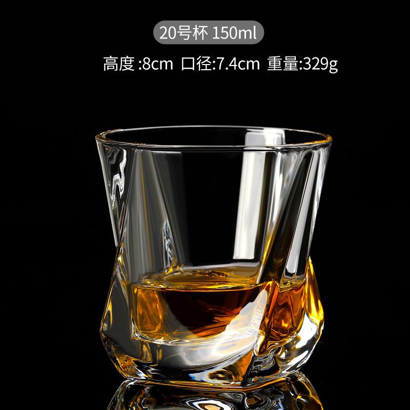 Whiskey Glass Cup Beer Wine Crystal Wine Glass Cups for The Home Bar Party Hotel Restaurant Wedding Cup Table Decor 2025 New