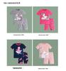 Girls' Pure Cotton Cartoon Pajamas - Spring/Summer 2025, Short Sleeve, European & American Style Baby Homewear.