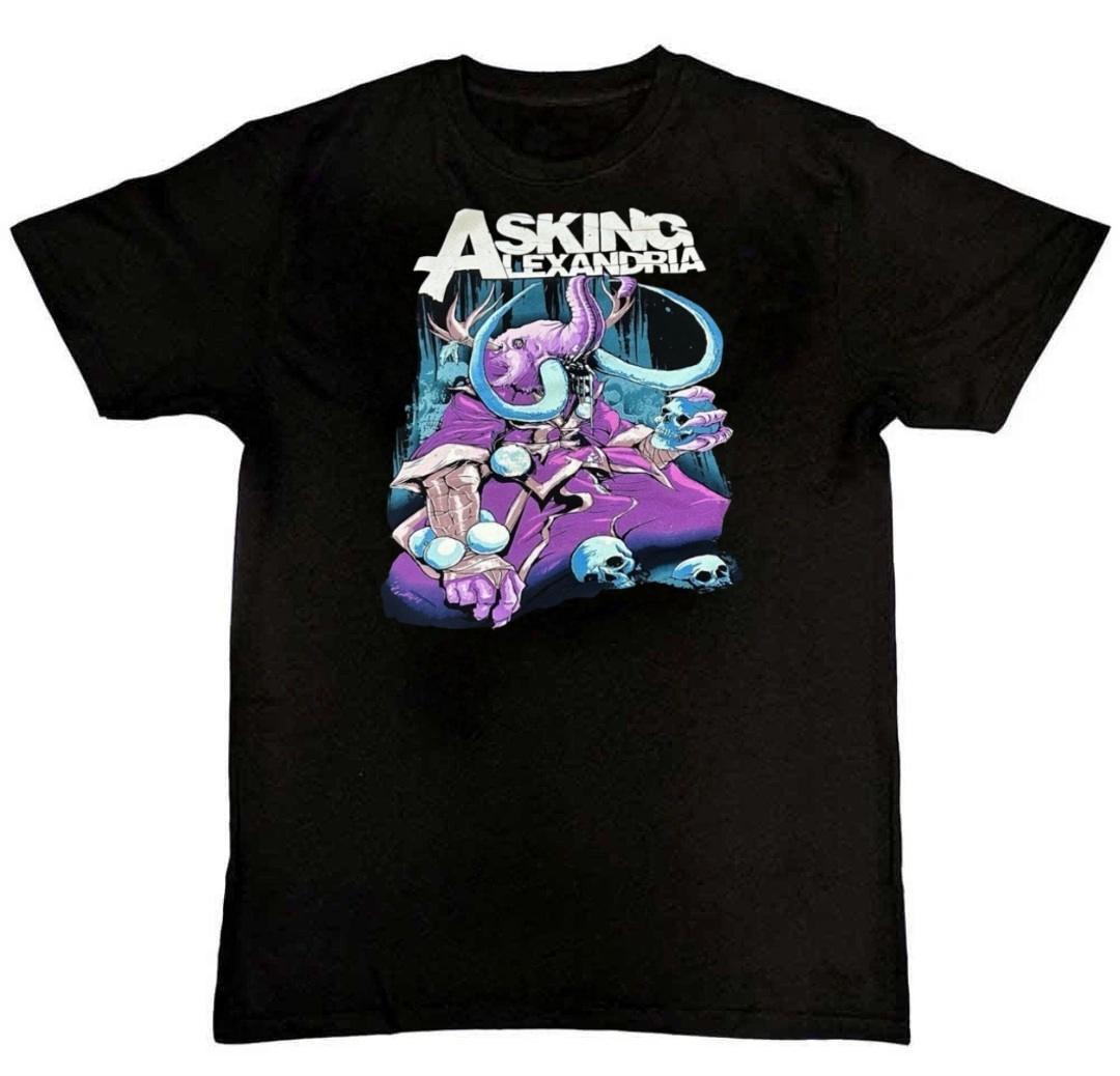 Asking Alexandria Devour Band 2015 Graphic Mens T-Shirt S