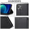 LC.IMEEKE Wallet Case for iPhone 15 Plus,Anti-scratch PU Leather Calf Texture Stand Flip Cover