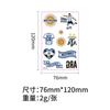 World fan national flag face stickers for football events, waterproof and sweat-resistant, suitable for competitions and sports events, tattoo