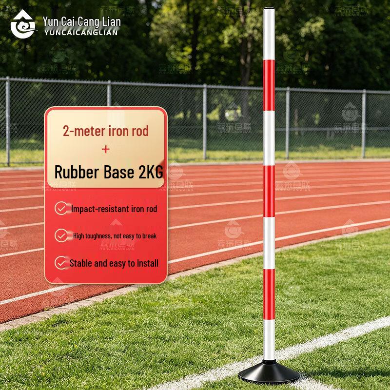 Traffic Marker Pole with Rubber Base
