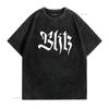 Blitz Logo T Shirt Punk Oi UK Business Cockney Rejects  Skins Partisans Vintage Washed Casual Unisex Slightly Soft