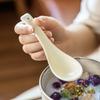 Household Solid Color Ceramic Spoon Spoon Practical Tableware Spoon Eating Spoon Drinking Spoon Restaurant Spoon Small Spoon