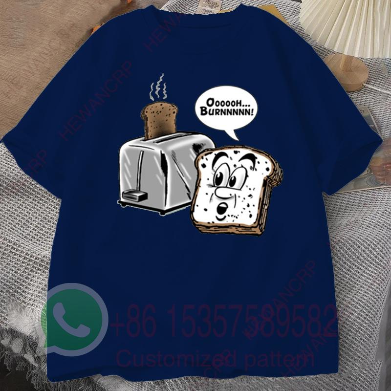 

Toasted Bread Tshirt Summer Tracksiut Mens Roundneck Pullovers Shortsleeved Top Harajuku Cotton Sweatshirt Casual Streetwear 3XL