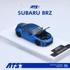 HobbyJAPAN ATS-MODELS 164 Subaru BRZ Metal Blue Finished Model ATS880401
