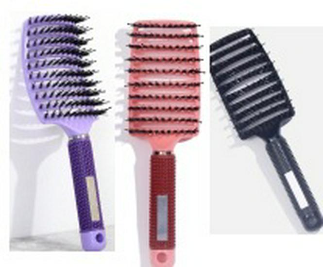 Arc-Shaped Fluffy Massage Comb for Curly & Straight Hair Styling