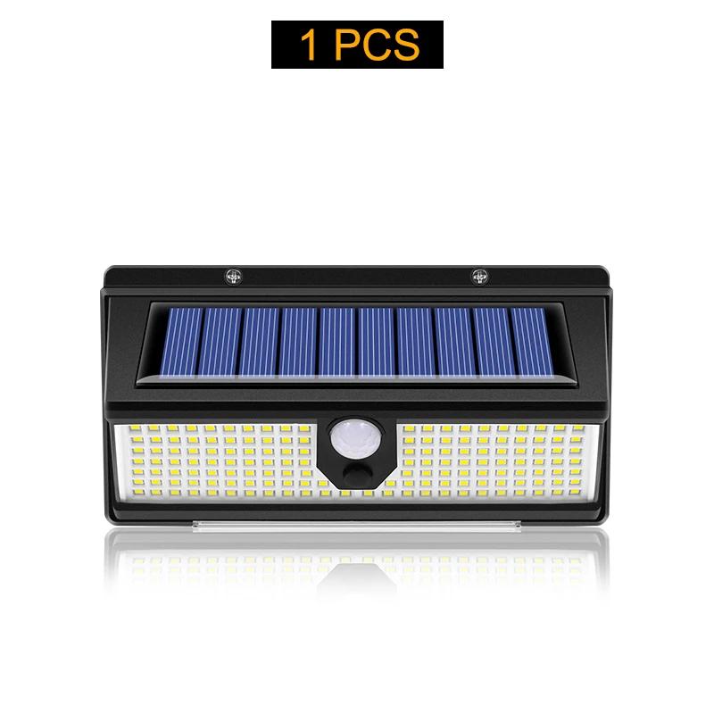 Lighting IP65 Outdoor Solar Sun Power Energy Garden Lamp 100 LED Waterproof PIR Motion Sensor Yard Street Wall Lights Decoration