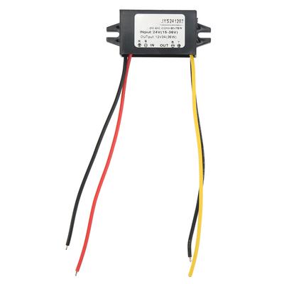 DC Buck Module Ultra Thin Waterproof PP Housing High Conversion Rate Buck Voltage Converter Module 24V To 12V