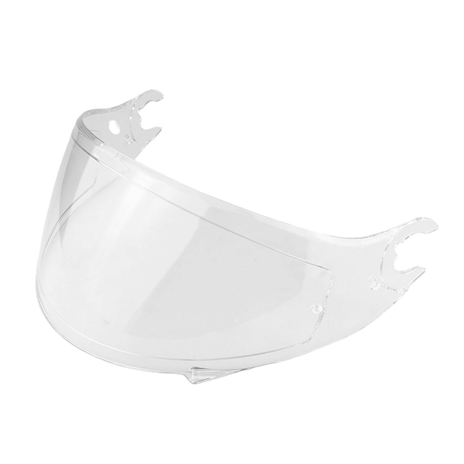 

Xacsuwiql Durable Easy to Install Full Face Visor Lens for Shark Anti-Fog Replacement UV Protection Clear Visor Anti-Scratch