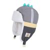 Polyester Cartoon Trapper Hat Thick Kids Earflap Hat Cute Dinosaur Winter Hat  Aged 4-10 Years