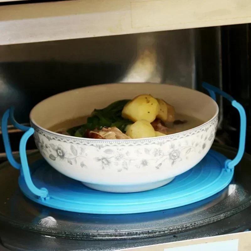 Kitchen Household Tools Random Color Multi-function Microwave Heating Layered Steaming Tray Double Layer Storage Rack