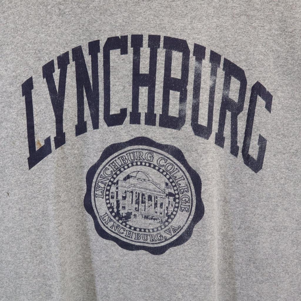 The Cotton Exchange 90s Made in USA Old LYNCHBURC COLLEGE Short sleeve T-shirt Men's Used